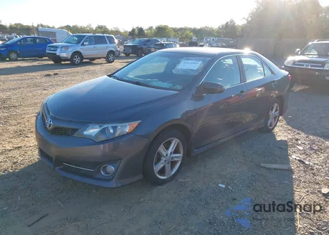2012 Toyota Camry Se из США, поврежденный, VIN 4T1BF1FK7CU087717